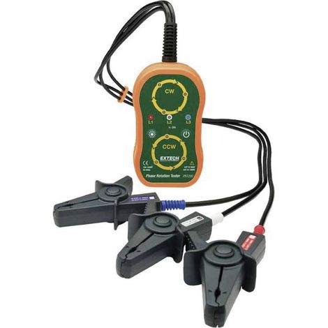 Extech PRT200 Misuratore campo rotante CAT IV 600 V LED, Acustico