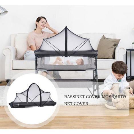 Moustiquaire Lit Bébé - 1 Pièce - Maille Respirante - Pliable Et Portable - Pour Berceau Cododo Voya MASQUE - MOUFLE - CHAUSSONS CH (1/5)