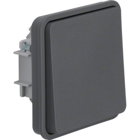 Modulo interruttore universale Berker W.1 IP55 grigio 6130763515