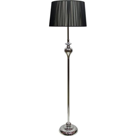 Candellux lampada da terra Gillenia nera E27 135 cm (1/2)