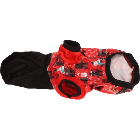 Sweat à capuche de Noël pour chien, doux, respirant et élastique, pour chiens de petite et moyenne taille (XL). (1/5)