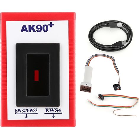 Programmateur AK90 V3.19 pour systèmes EWS, ensemble complet, dimensions 13 x 8 x 4 cm, outil de diagnostic automobile (1/5)