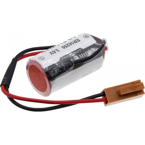 Pile 3.6V 1Ah Lithium ER3V Toshiba pour SANYO DENKI AL-00494635-01