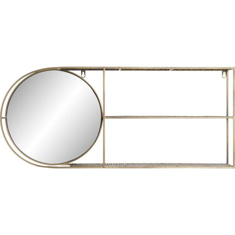 Miroir mural doré chic pour une déco élégante et durable - Dorure délicate et brillante