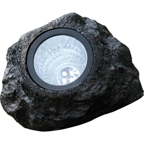 Projecteur Solaire Étanche Pierre Applique Murale Led Pour Jardin Et (1/5)