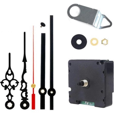 Radiocomando silenzioso fai da te, meccanismo di orologio, modalità segnale DCF, orologio con 2 set di display, kit di riparazione [DB] (1/5)