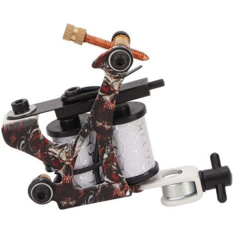 Machine à Tatouage Bobine 10 Tours Léger Précise Ligne Ombre Stable Vitesse Fourniture Tatouage (1/5)