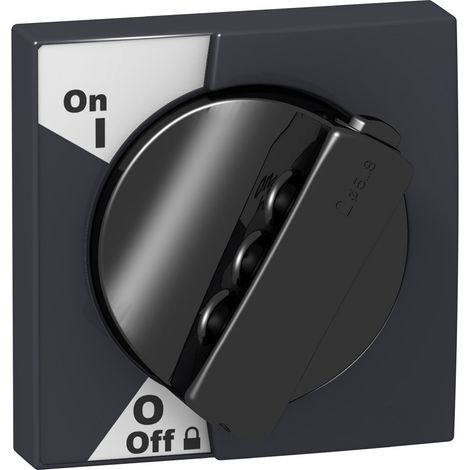 Acti9, commande rotative noire pour iC60 et iID - A9A27005
