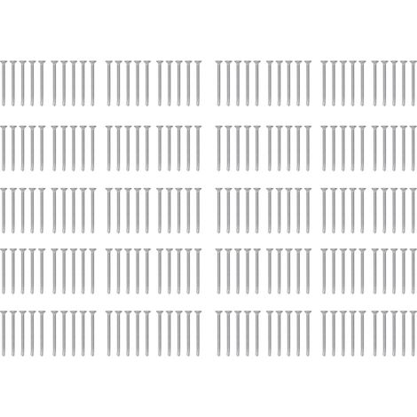 Lot de 200 vis autoperceuses tête fraisée cruciforme en acier inoxydable 410, longueur 50 mm, filetage M4.2-18 (1/5)