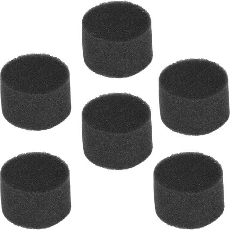 100 Pièces Mousse de Culture Hydroponique 45x30 mm pour Semis et Germination, Noir