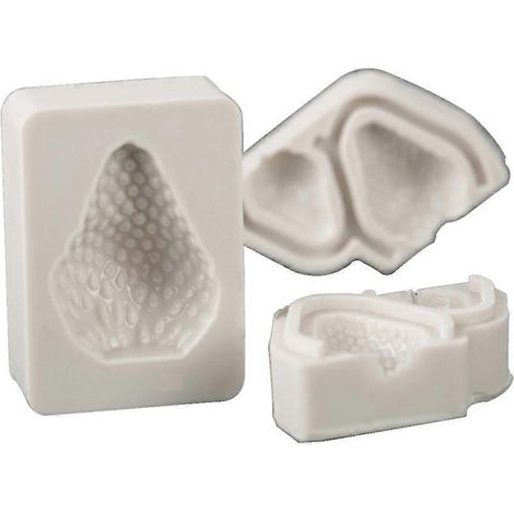 Moule en Silicone 3 Pièces pour Fraises, Accessoire de Pâtisserie pour Chocolat et Pâtisserie Décoration (1/4)
