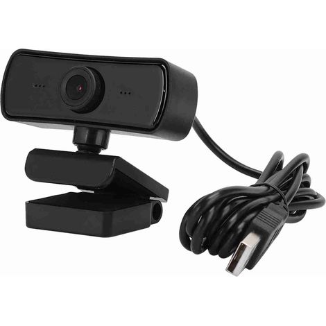 Webcam USB avec microphone intégré, accessoire informatique pour diffusion en direct et cours en ligne