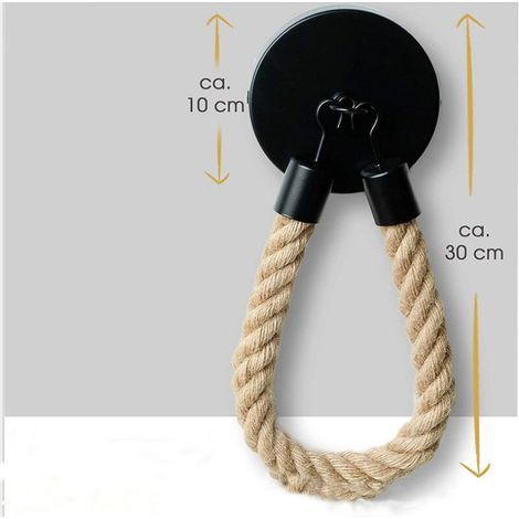 Porte Papier Toilette sans Perçage, Vintage Porte Rouleau Papier Toilette, Noir Mat Support Papier Toilette pour Salle de Bain et WC (1/4)
