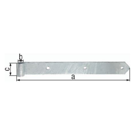 GAH Alberts Gond de volets Largeur 40 mm