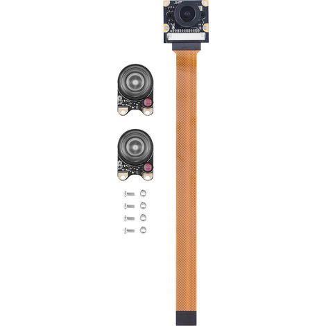 5-Megapixel-Nachtsichtkameramodul mit 2 Zusatzleuchten für Raspberry Pi Zero (1/5)
