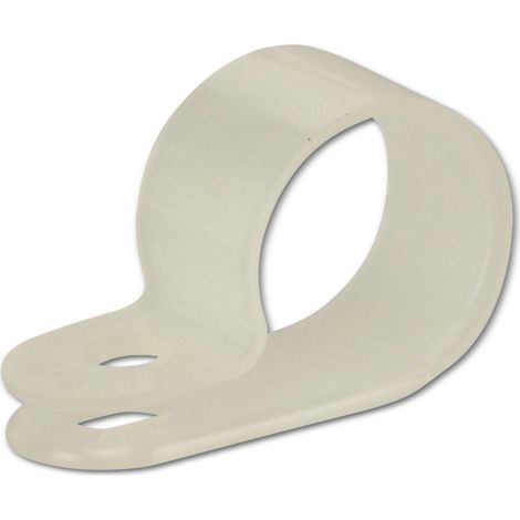 Collier de câble KSS Polyamide 6.6, Naturel, Ø faisceau 15,8, Trou de fixation 5, 1 pièce