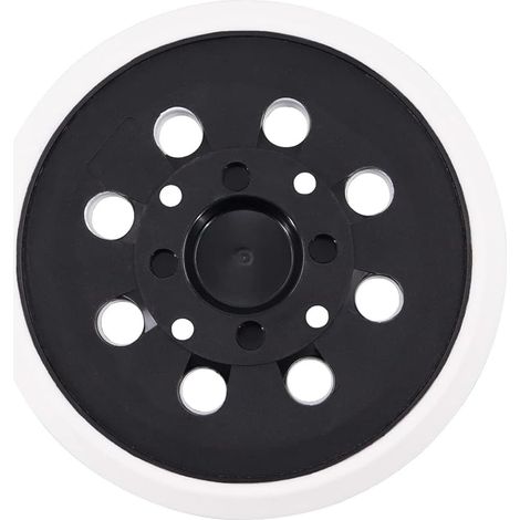 Plateau de Ponçage 125 mm, Plateau Ponceuse pour Bosch, Plateau Ponceuse Compatible 125 mm pour Bosch PEX 300/400 AE Ponceuse Excentrique