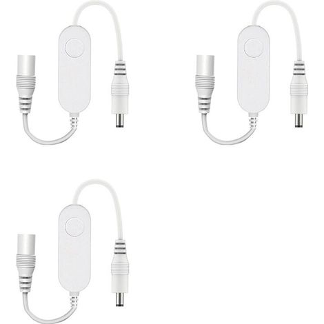 3 x 5V 12V 24V Tuya RGB WiFi LED-Controller für 5050 3528 2835 LED-Streifen, Dimmer-Controller