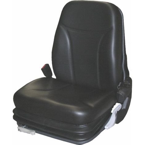 Sedile Fully Alto in sky nero con sospensione meccanica e microswitch (1/2)