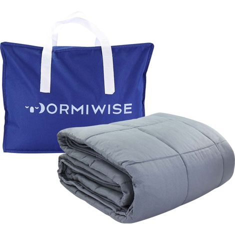 Couverture pondérale 1 Personnes 7 KG pour Un Meilleur Sommeil - Blanket pondéré - Couette - Couverture Lourde - 150x200CM (1/5)