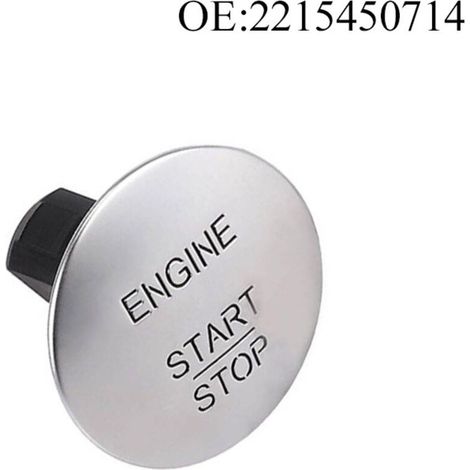 2215450714 Interrupteur de démarrage à un bouton pour voiture, adapté aux Mercedes-Benz ML350 et CL550, commande le démarrage du moteur avec un seul bouton. (1/4)