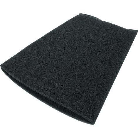 vhbw Staubsaugerfilter kompatibel mit Thomas Bravo 20 Staubsauger - Schaumstofffilter Schwarz