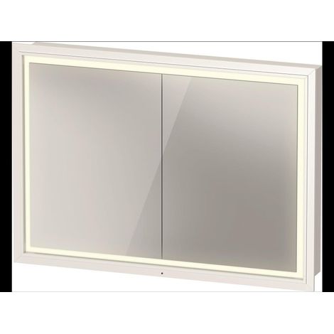 DURAVIT LC7652018182000 L-Cube SPS 1000x155x700 blanc mat porte gauche