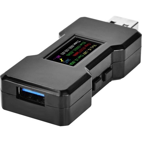 Testeur de capacité, Détecteur de charge Tension Compteur de courant Compteur de synchronisation de batterie LCD USB 3.0 Détecteur de capacité Testeur pour test 3C Produits périphériques numériques (1/5)