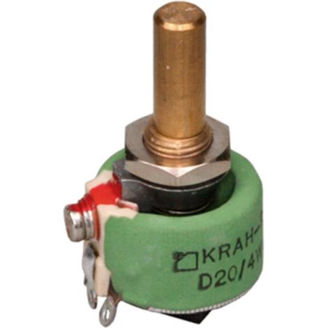 KRAH D 20/4W 10% 4K7 D 20/4W 10% 4K7 Potentiomètre bobiné 4 W 4.7 kΩ 1 pc(s) V526833 (1/2)