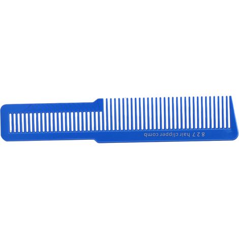 Tondeuse à cheveux professionnelle pour salon, peigne de coupe coiffeur barbier, accessoire de rasage, tondeuse de précision, bleu, outil de coupe pour coiffure homme (1/5)