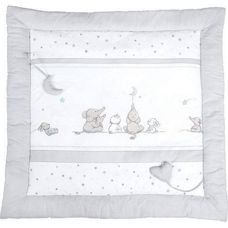 ROBA - Tappetino da gioco"Magic Stars", 100 x 100 cm, box per giochi, 100% cotone (1/3)