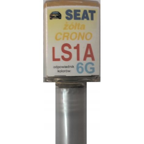 Peinture de retouche jaune chromée pour rayures Seat LS1A 6G (1/5)