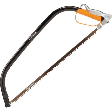 Fiskars 24-Inch (70 cm) Arc Saw for Wood with Fixed Blade, High-Quality Steel, Green/Black/Orange, Model SW31 (FS-1000615)