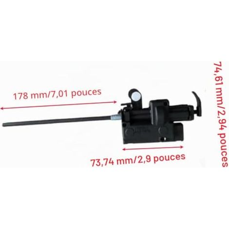 Verrou de trappe à carburant 788262843R compatible avec Renault Clio (1/3)