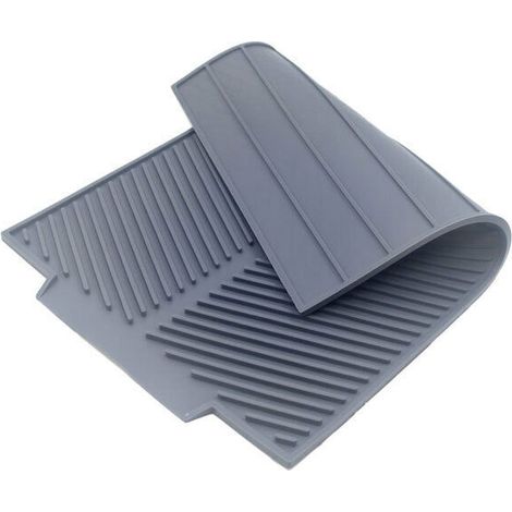 Tapis de drainage tapis de vaisselle en silicone tapis de vaisselle (1/4)