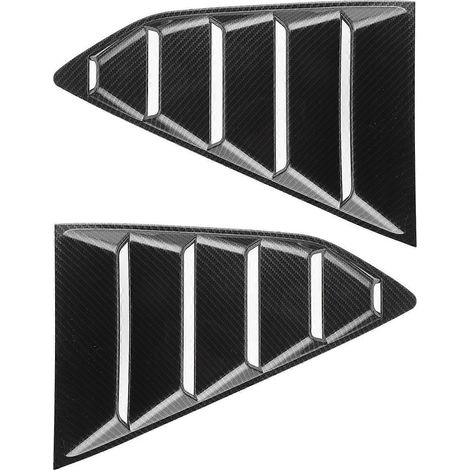 Grilles d'aération arrière style fibre de carbone, compatibles avec Chevy Camaro 2016-2020 (1/5)