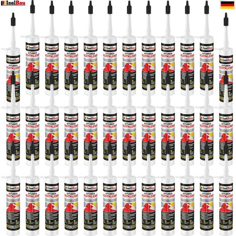 Bitumenkleber 36 x 310 ml Dichtstoff Dachdicht Bitumen Dichtmasse Schindelkleber (1/5)