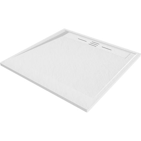 Mexen Amon bac carré SMC 100 x 100 cm, blanc - 4F101010 (1/5)