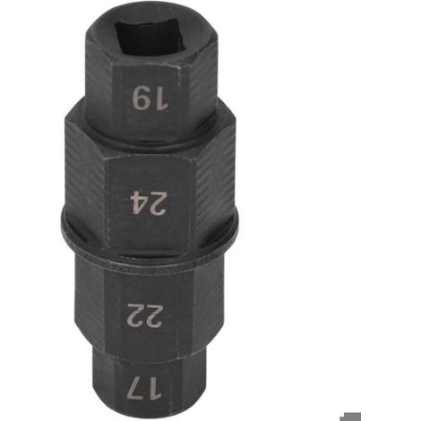 Outil D'Essieu Hexagonal - 17 19 22 24 mm - Pour Réparation Et Maintenance D'Axe Avant De Moto - 1 Pièce (1/5)