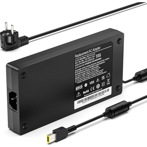 230W 20V 11.5A Alimentation Adaptateur Chargeur Compatible avec Lenovo Legion 5 7 5P C7 Y520 Y540 Y545 Y740 Y900 Y910 Y920 ThinkPad P50 P51 P52 P53 P70 P71 P72 ADL230NLC3A ADL230NDC3A (1/5)