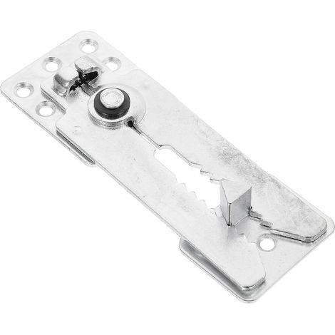 Connecteur pour meubles, connecteur pour canapé, boucle métallique, spécifique aux meubles, 1 argenté (1/5)