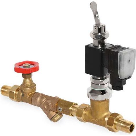 Sonderangebot AQUA Armaturengruppe DN 15 24 V mit Magnet-Selbstschlussventil 40090421