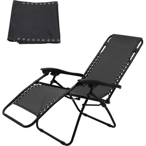 – Ersatzbezug für Relaxsessel 160 x 43 cm – Atmungsaktives, UV-beständiges Material – Kompatibel mit Standard-Relaxsesseln (1/5)