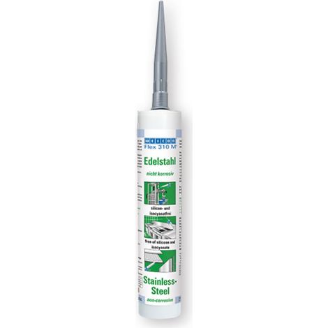 WEICON 10049091 (13656310) Flex 310 M Edelstahl 310 ml (1/4)