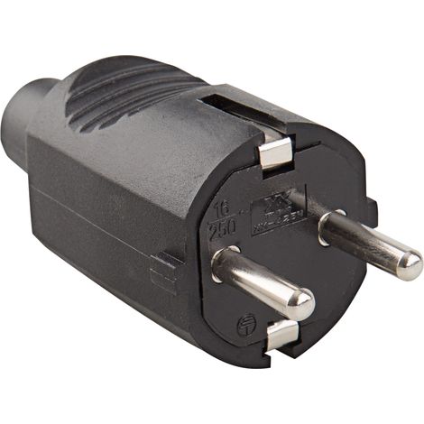 Bouchon en caoutchouc Onlex t/t 10/16a blister noir (1/2)