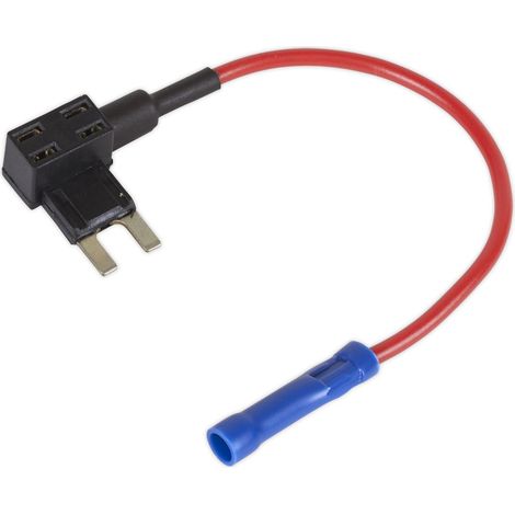 Sealey Accessory Circuit Mini Fuse Holder Link 15A Pack of 2 FHLMIN15