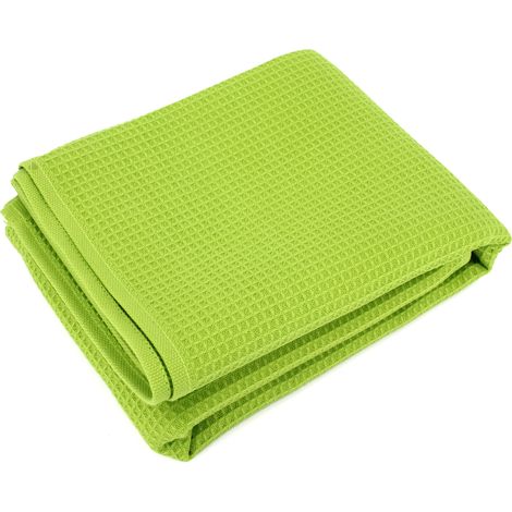 Drap de douche PURE WAFFLE nid d'abeille