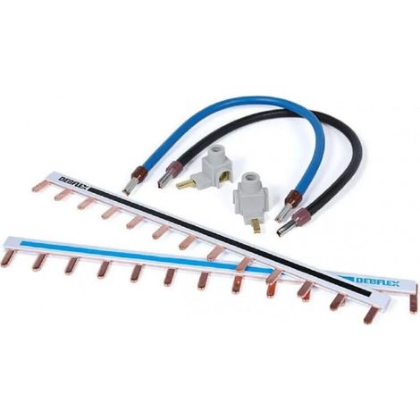 Debflex 707746 - Kit di cablaggio a 1 fila per quadro elettrico