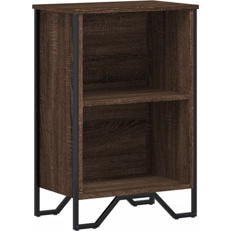 Maison Exclusive - Bücherregal Braun Eichen-Optik 50x31x74,5 cm H