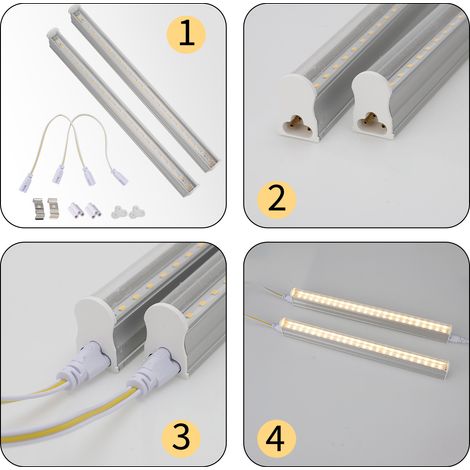 Lampe de croissance LED pour plantes succulentes, lampe d'appoint pour plantation de fleurs et plantes d'intérieur (1/5)